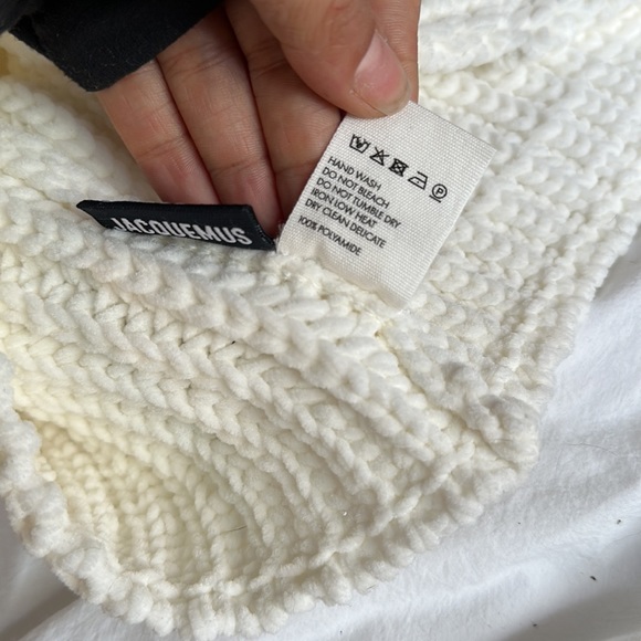 Jacquemus beach Knit open back dress - Picture 6 of 6